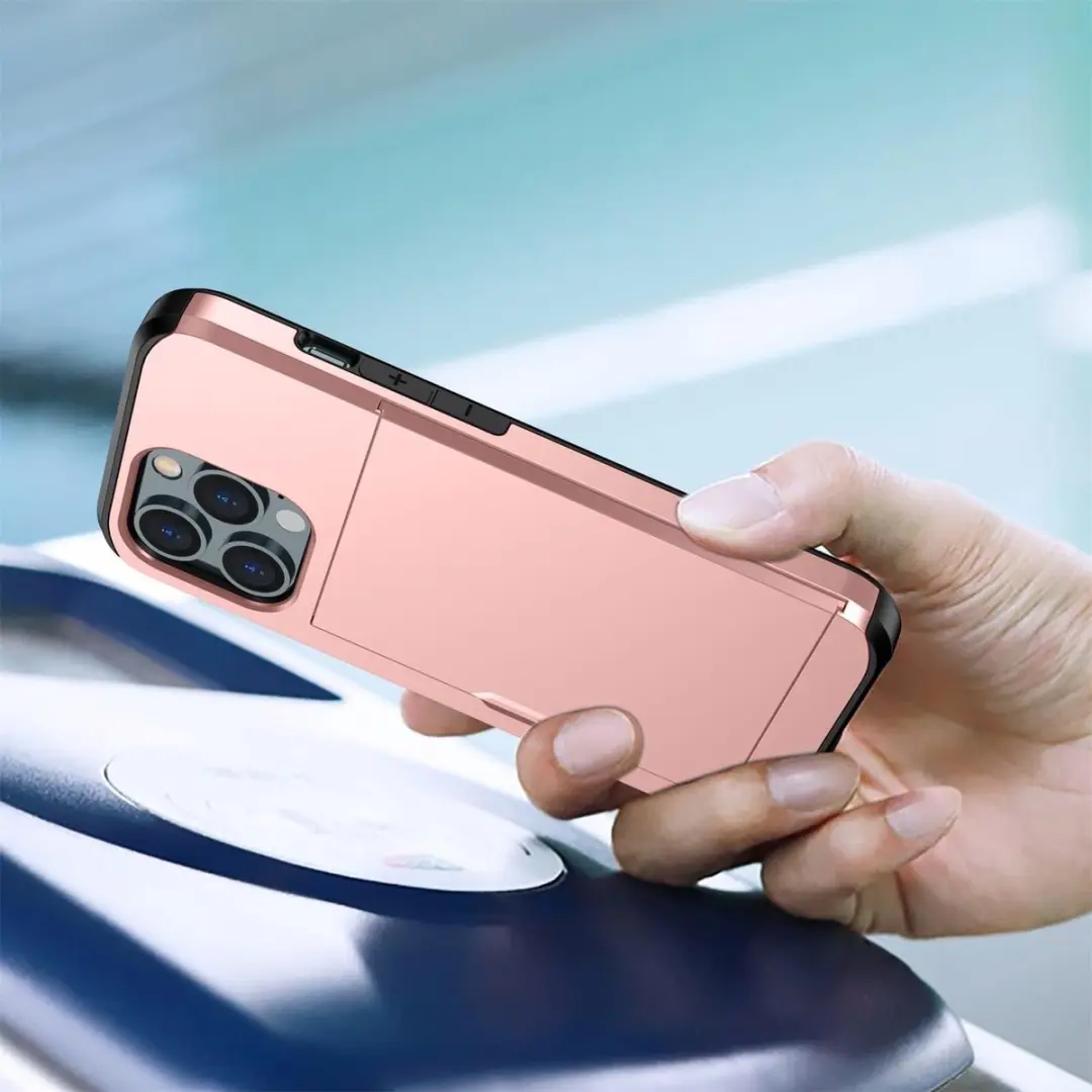 Fonu Hybrid Armor Backcase iPhone 13 Pro Max - Roségoud