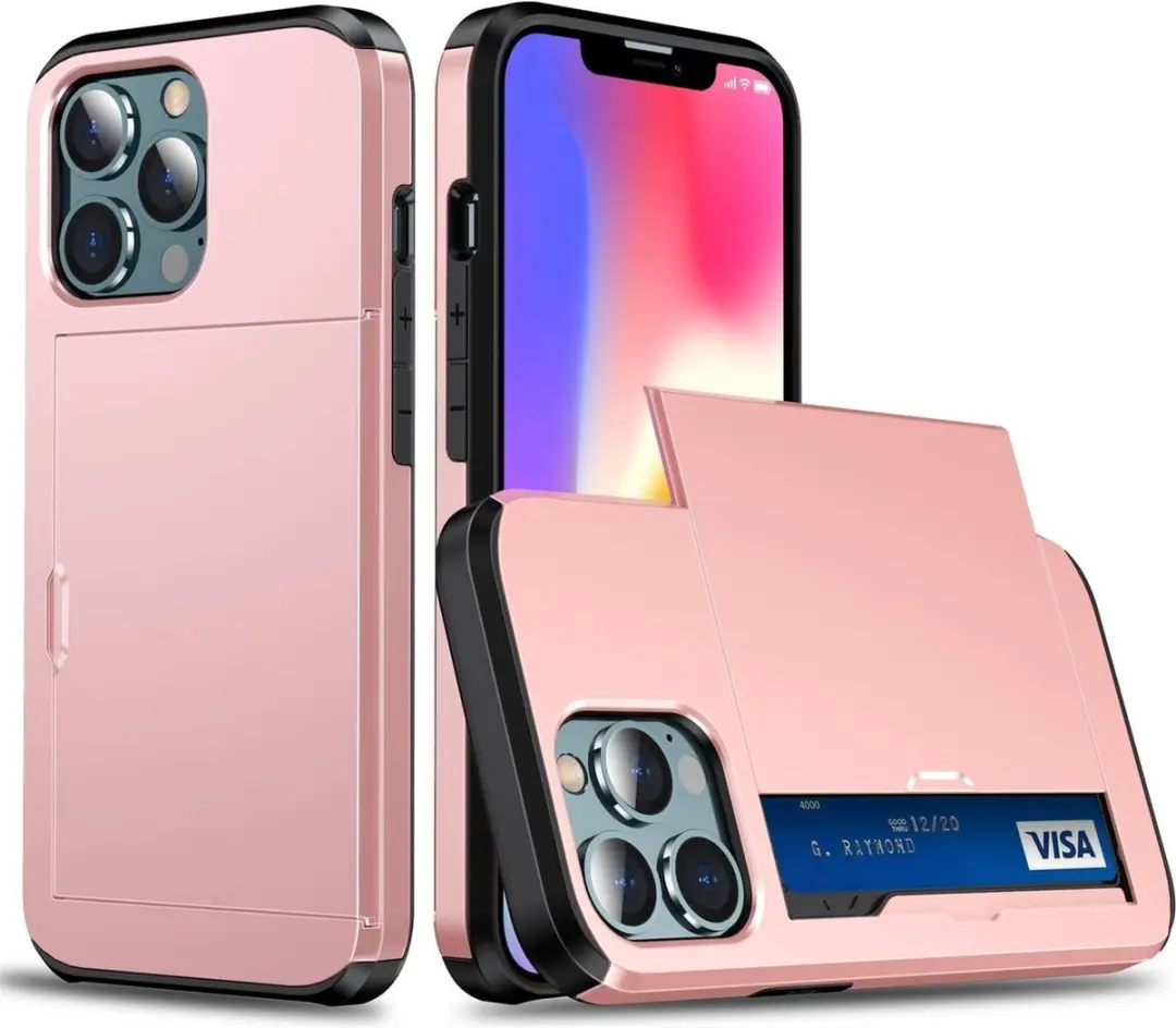 Fonu Hybrid Armor Backcase iPhone 13 Pro Max - Roségoud