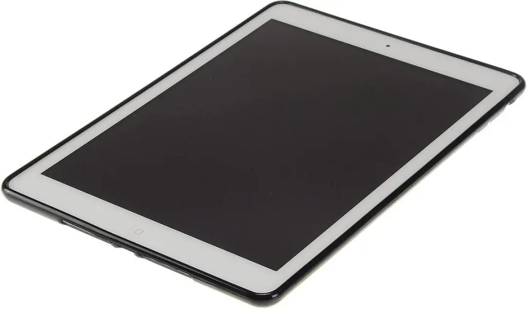 Fonu Siliconen Hoes iPad Air 1 9.7" A1474/A1475 - Zwart