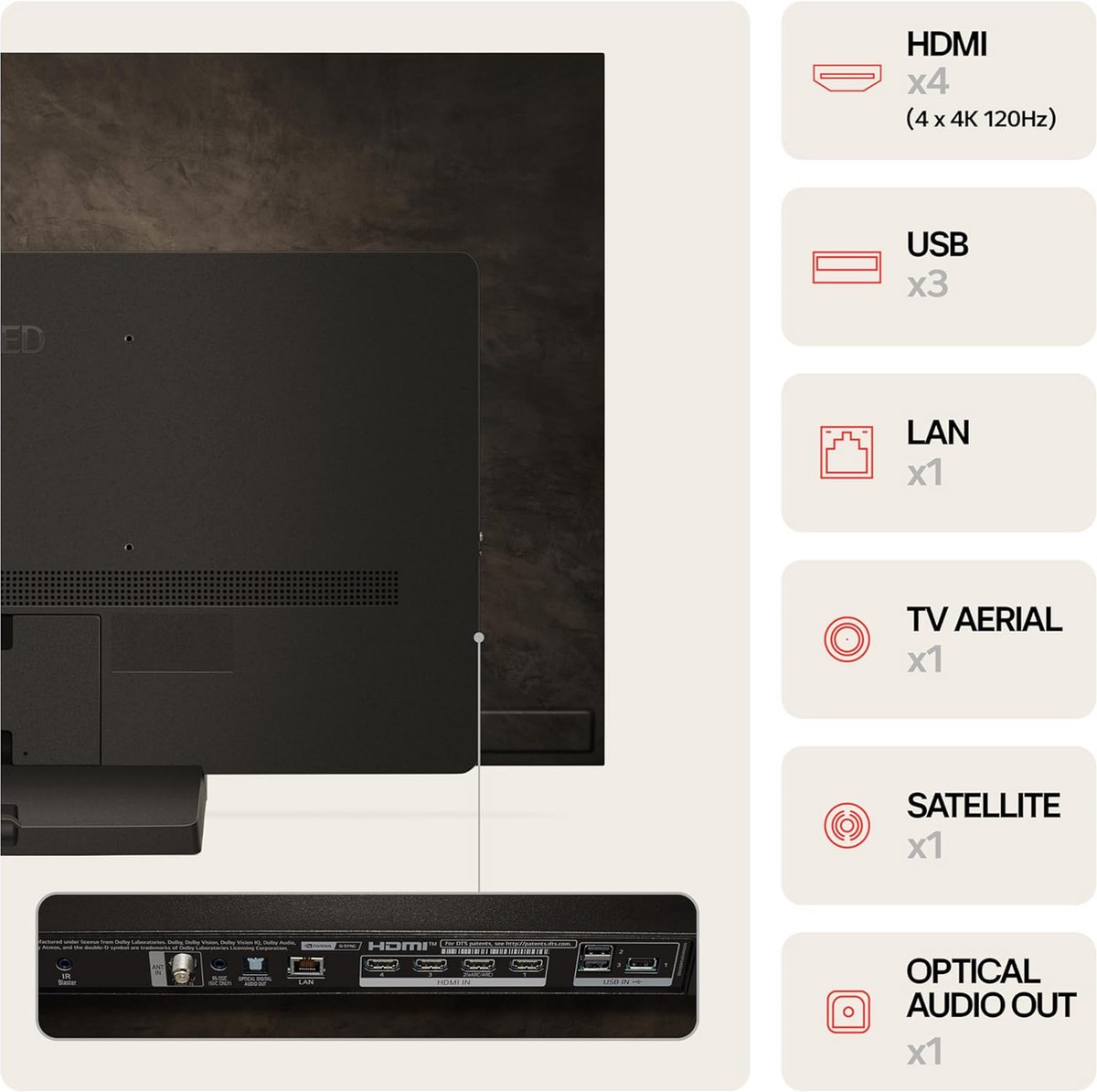 LG C4 OLED55C44LA - 55 inch - 4K OLED Evo - 2024
