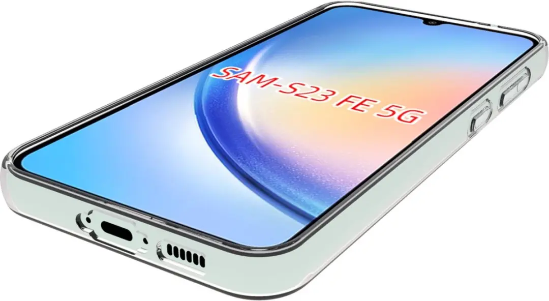Fonu.nl Samsung Galaxy S23 FE TPU Hoesje - Transparant