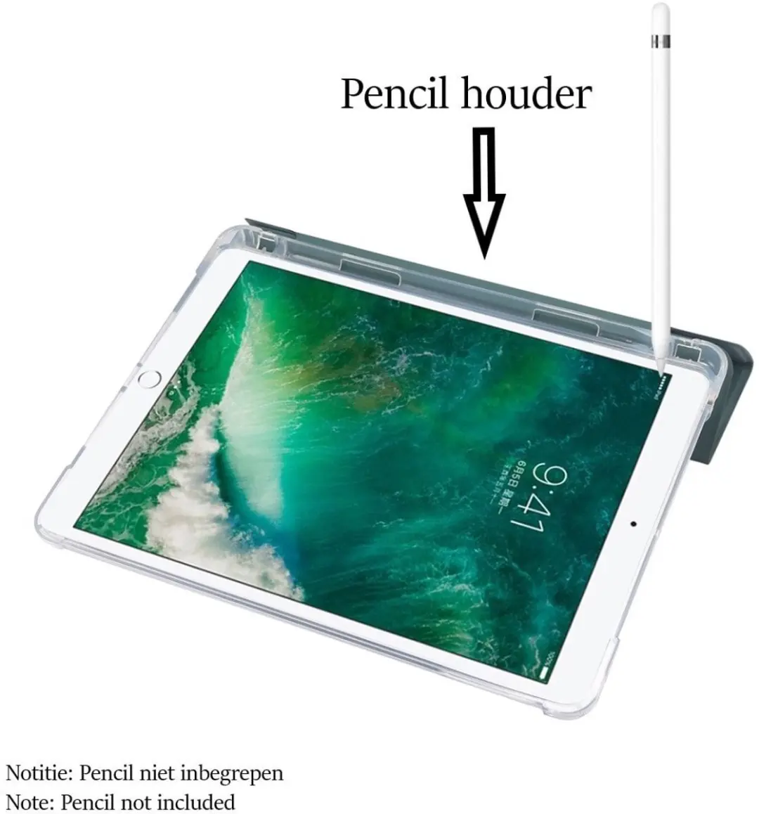 Fonu.nl iPad 7/8/9 Hoesje 10.2" - Folio Case - Paars