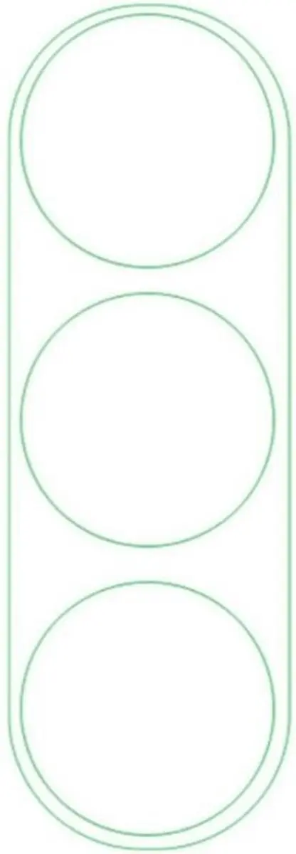 Fonu Camera Protector S23 Plus - Gehard Glas - Zwart