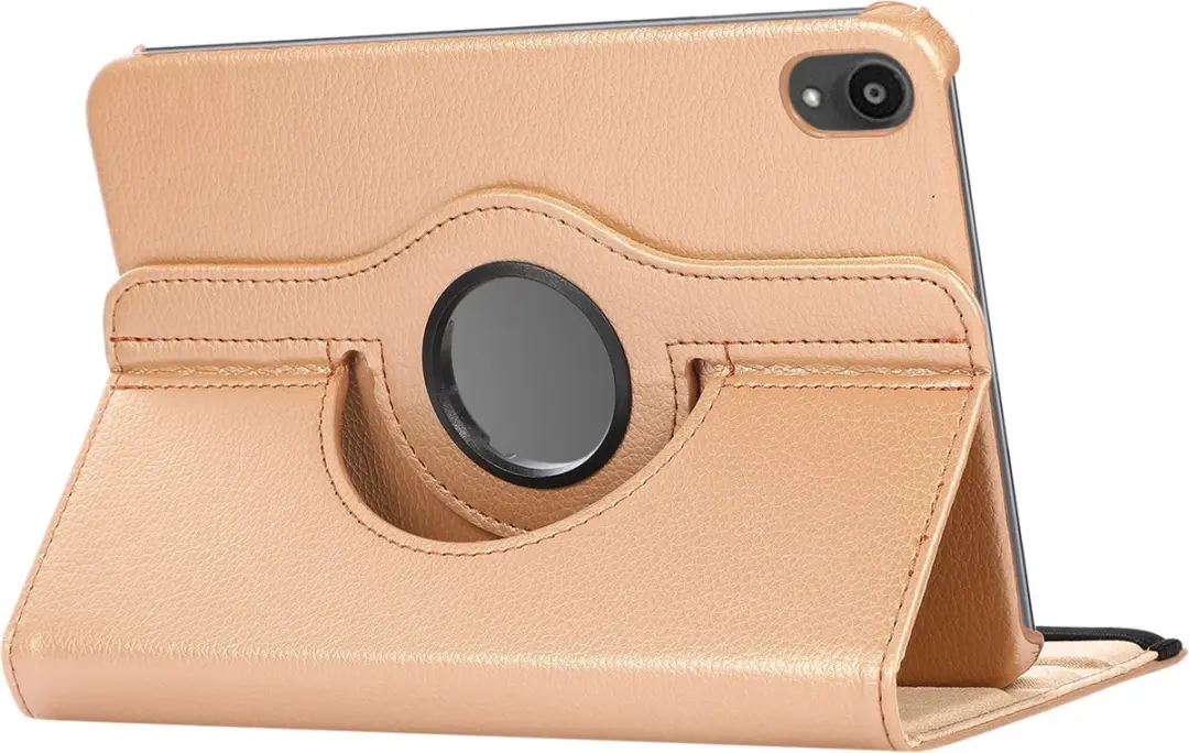 Fonu.nl iPad Mini 6/7 Hoes 8.3" - 360° Draaibaar - Goud
