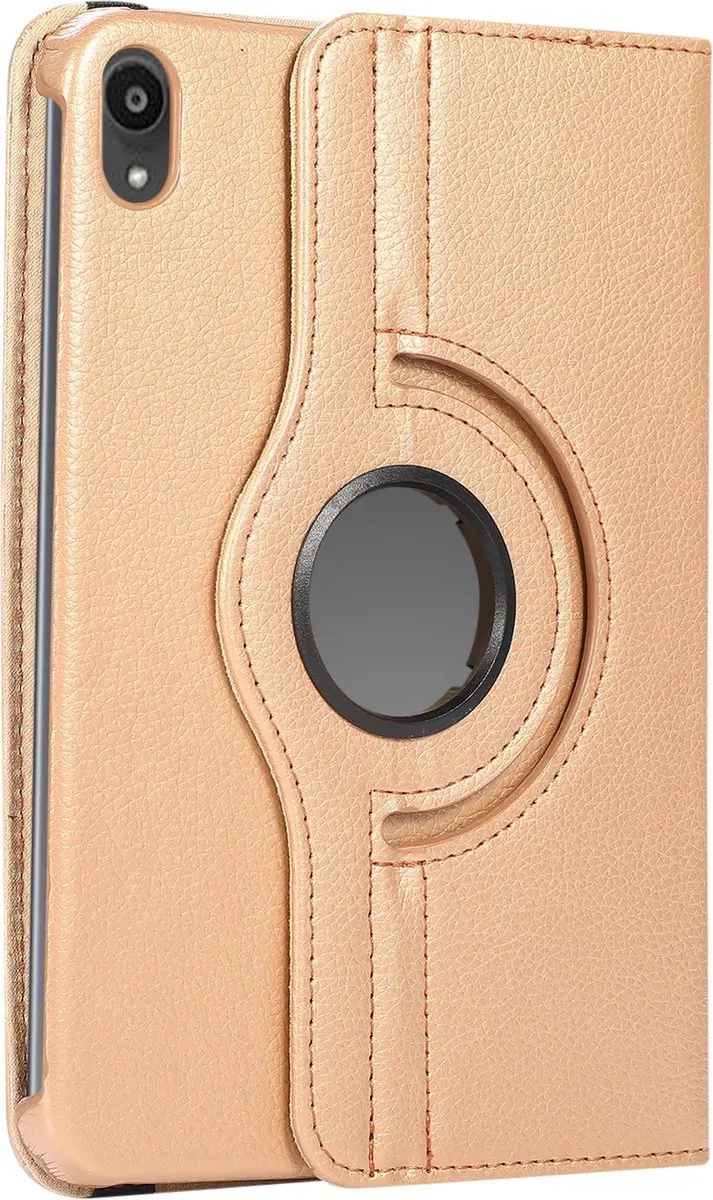 Fonu.nl iPad Mini 6/7 Hoes 8.3" - 360° Draaibaar - Goud