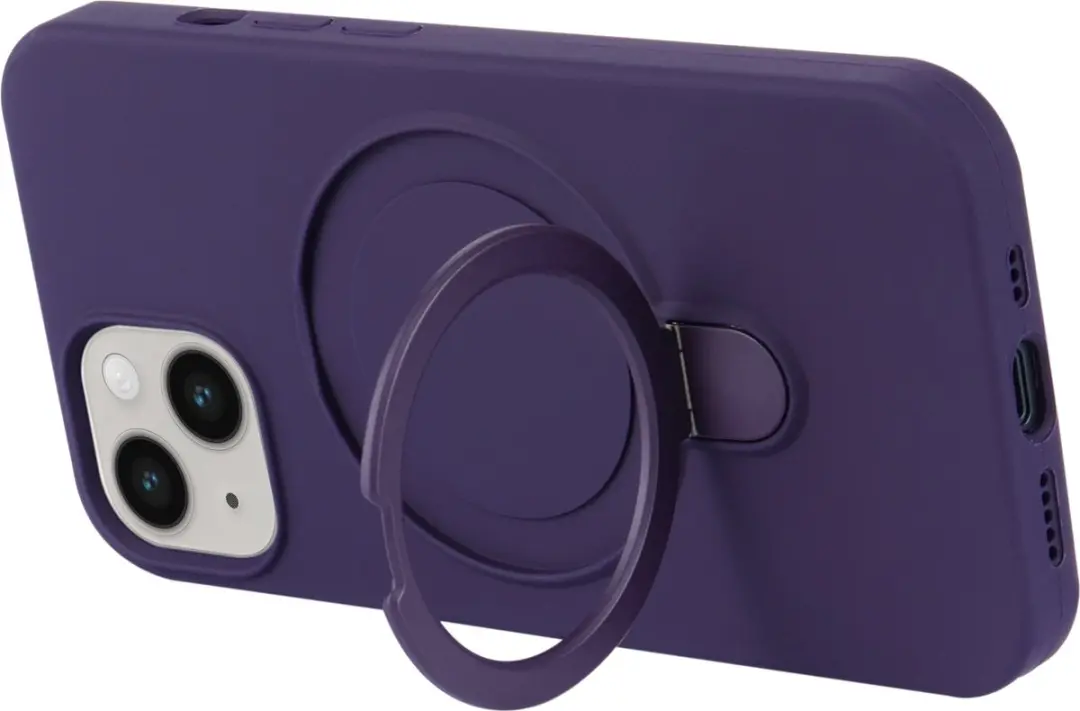 Fonu iPhone 14 Hoesje Magnetisch Paars - 11414