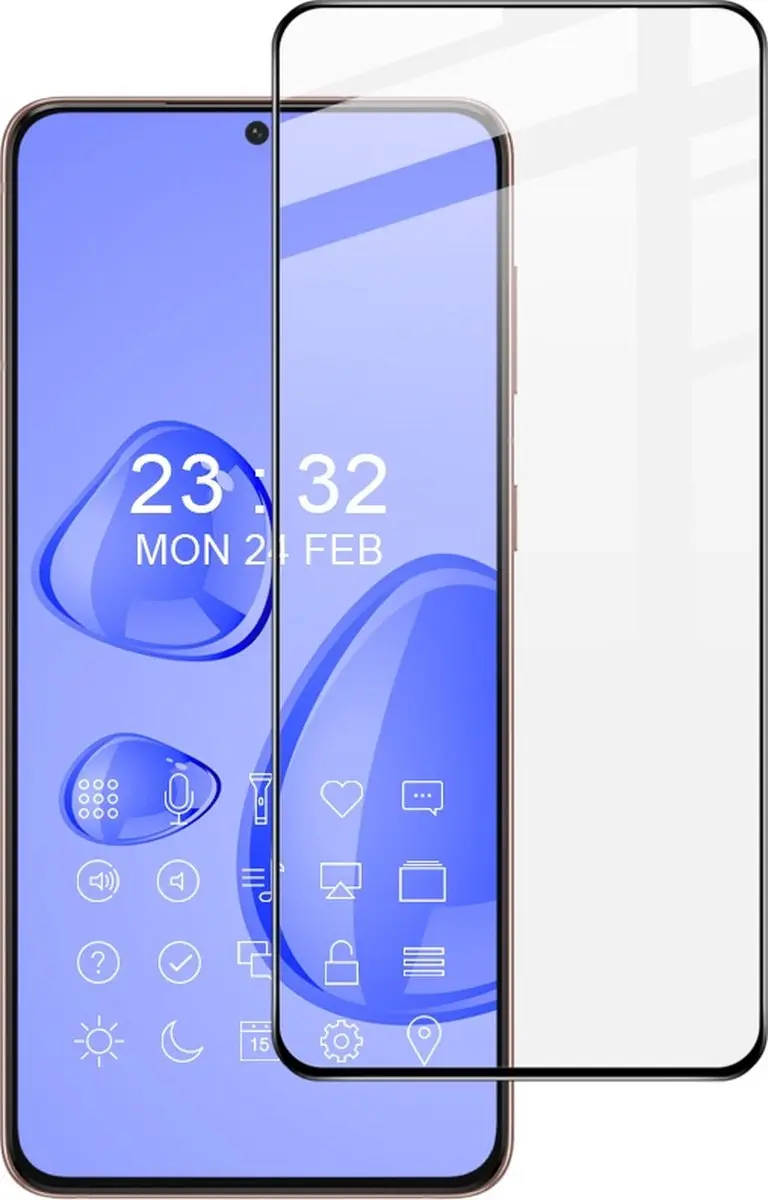 Fonu Full Cover 6D Glas Beschermer Samsung Galaxy S21 FE