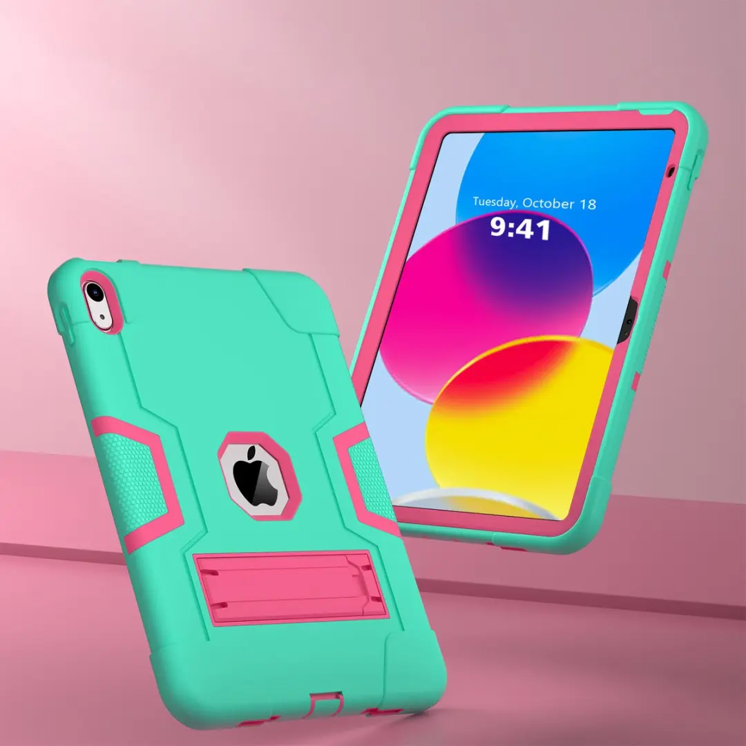Fonu.nl iPad 10/11 Hoesje 10.9" - Shockproof Aqua - 10259