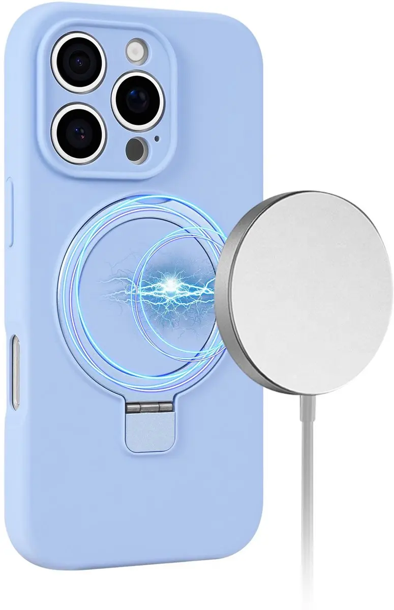 Fonu iPhone 16 Pro Max Hoesje - MagSafe Blauw
