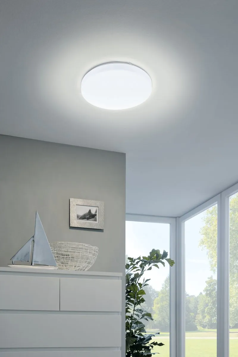 Eglo Frania Plafondlamp LED - Ø28cm - Wit