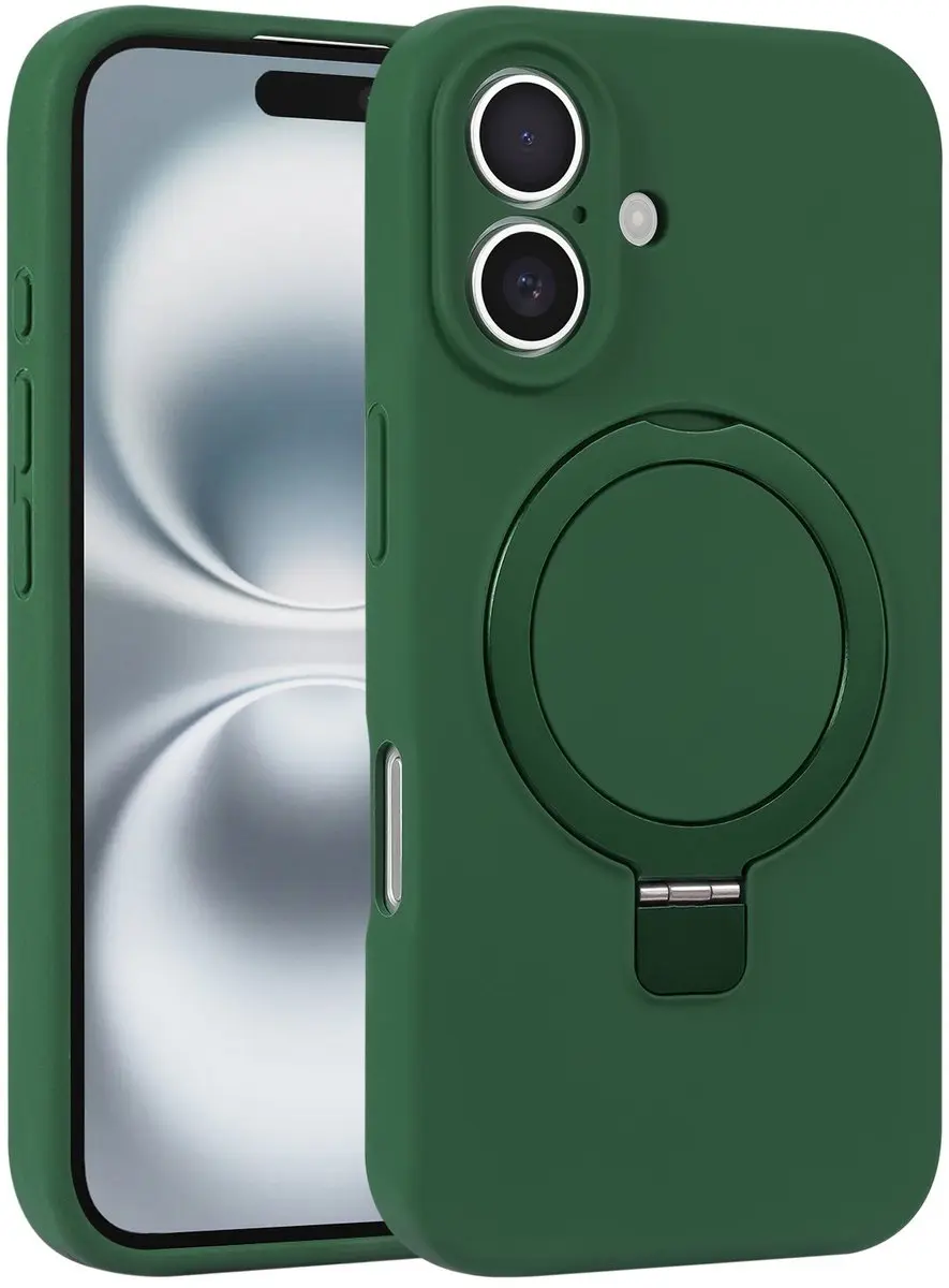 Fonu iPhone 16 Hoesje - MagSafe Groen