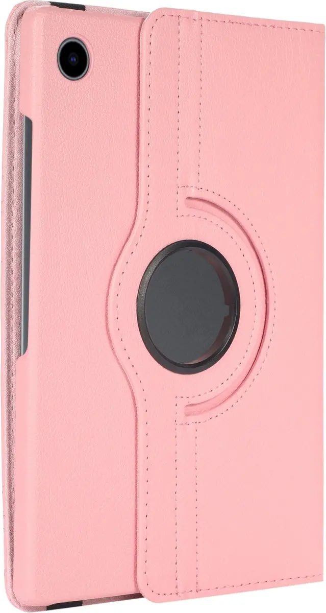 Fonu.nl Samsung Galaxy Tab A8 Hoes 10.5" - 360° Draaibaar - Lichtroze - afbeelding 6 van 6
