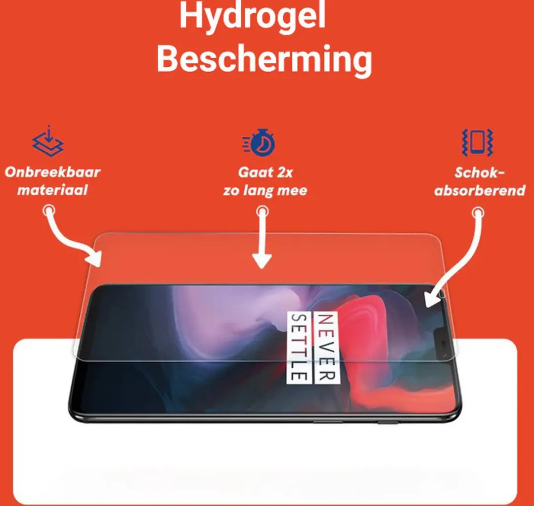 Fonu Hydrogel Screenprotector S25 Plus - 2 Stuks