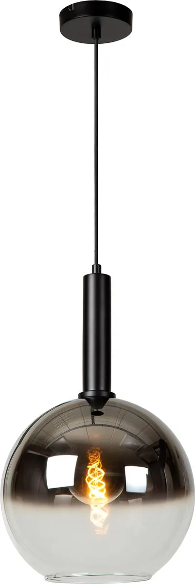 Lucide Marius Hanglamp Ø30cm - 1xE27 - Zwart