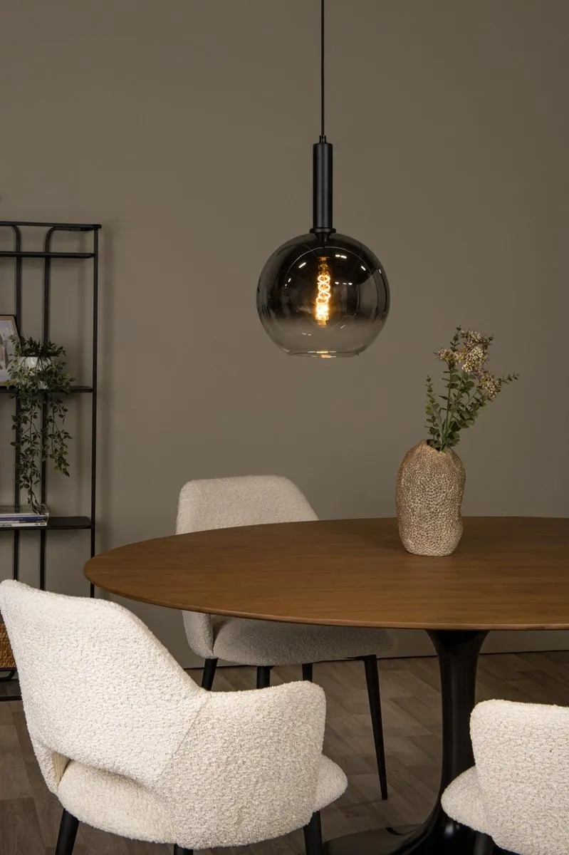 Lucide Marius Hanglamp Ø30cm - 1xE27 - Zwart