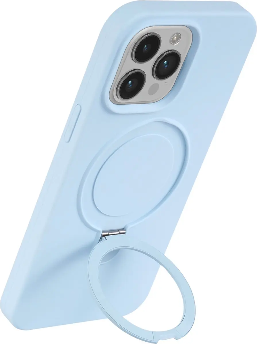 Fonu.nl iPhone 14 Pro Hoesje Magnetisch Blauw - 11428