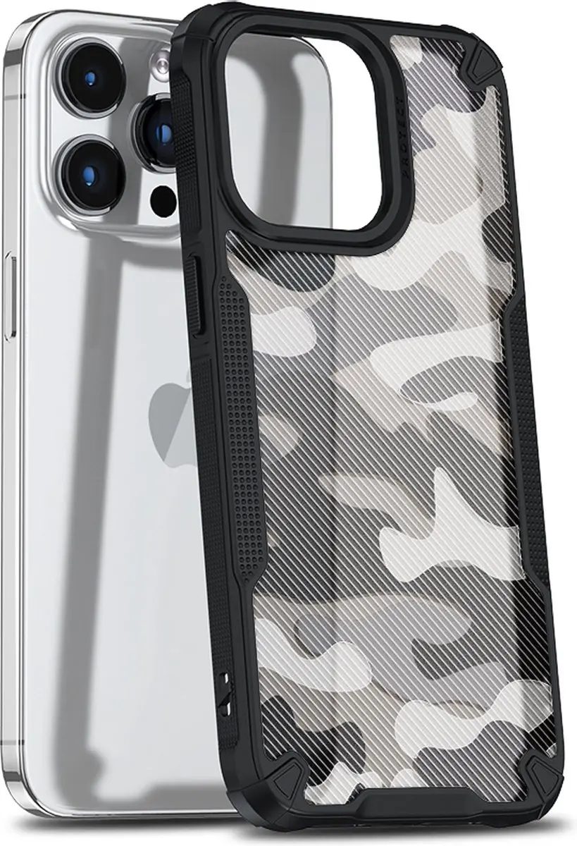 Fonu Hybrid X Fonu Camo iPhone 13 Pro Hoesje