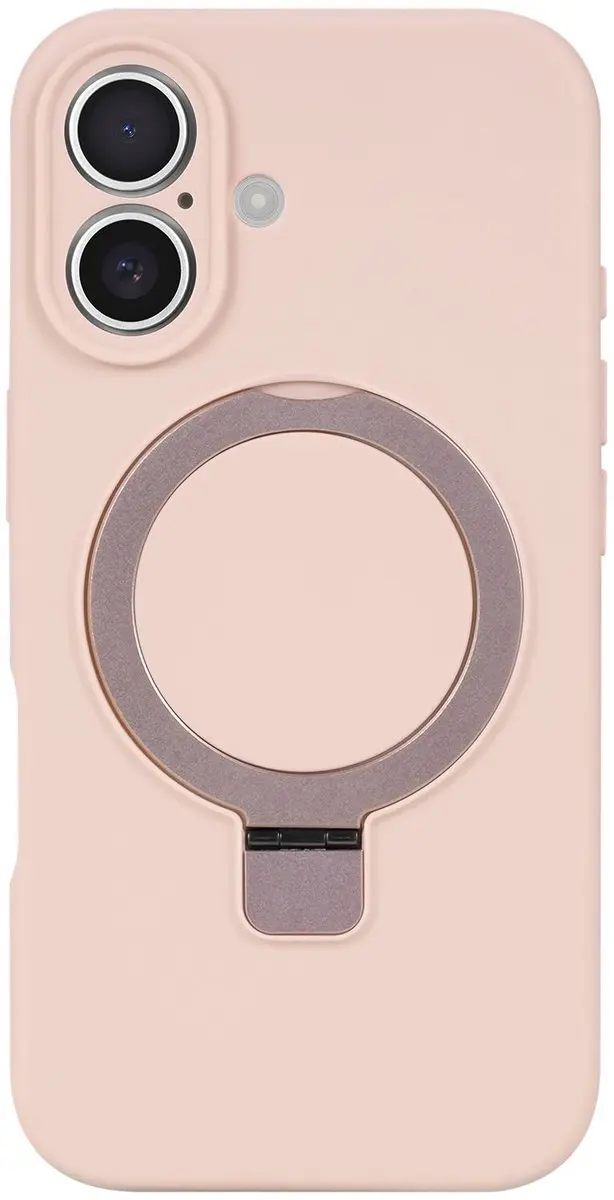 Fonu iPhone 16 Plus Hoesje - MagSafe Roze