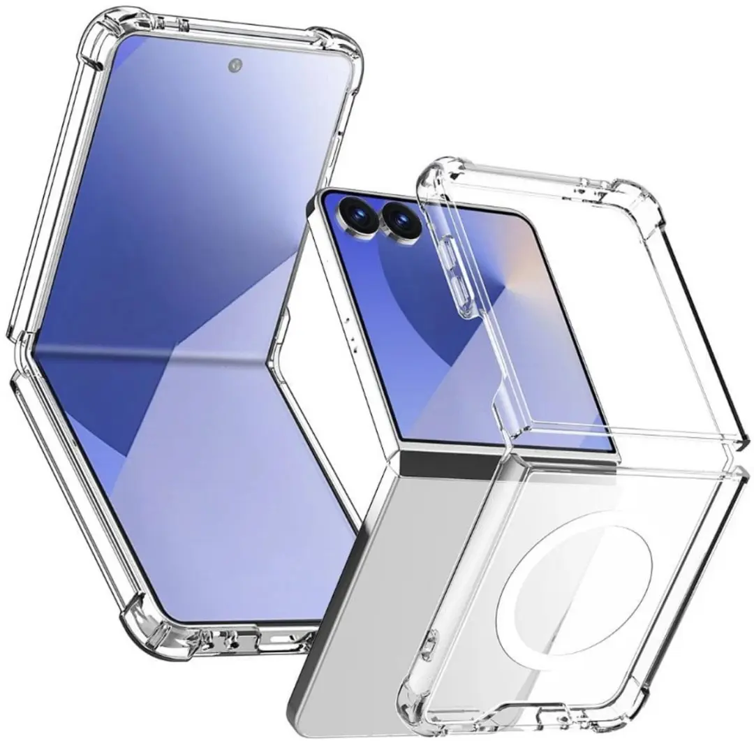 Fonu Samsung Galaxy Z Flip 7 Hoesje Transparant