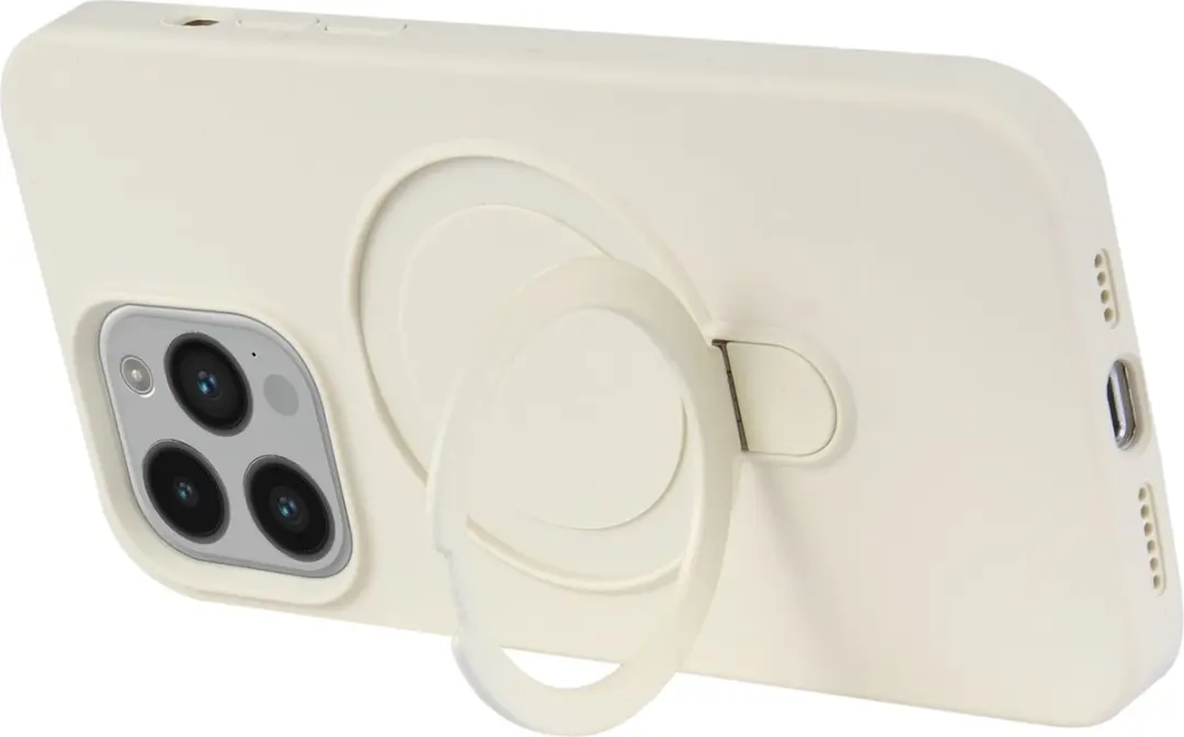 Fonu.nl iPhone 14 Pro Max Hoesje Magnetisch Beige - 11435