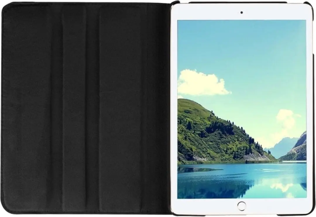 Fonu 360 Boekmodel Hoes iPad Air 2 2014 - 9.7" - A1566/A1567 - Zwart - afbeelding 6 van 6
