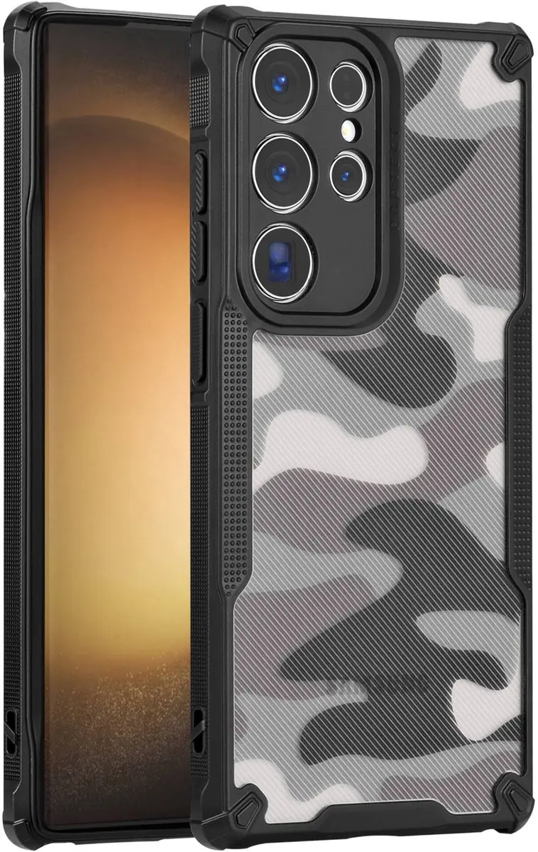 Fonu Hybrid X Camo Case Samsung Galaxy S23 Ultra