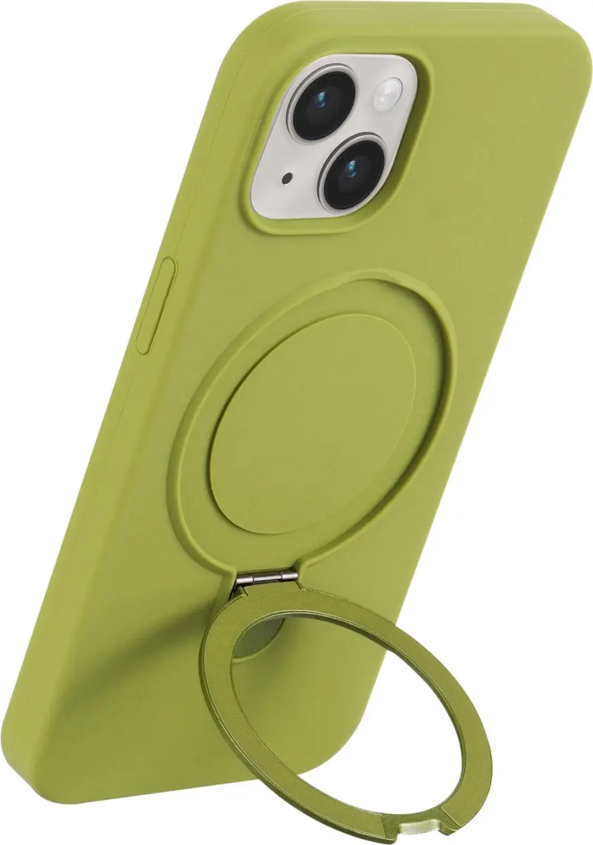 Fonu.nl iPhone 15 Plus Hoesje Magnetisch Groen - MPN 11443