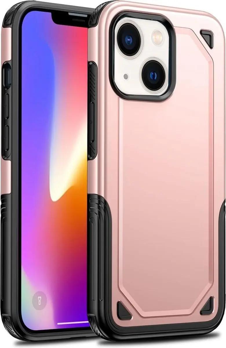 Fonu Hybrid Armor Backcase iPhone 13 - Roségoud
