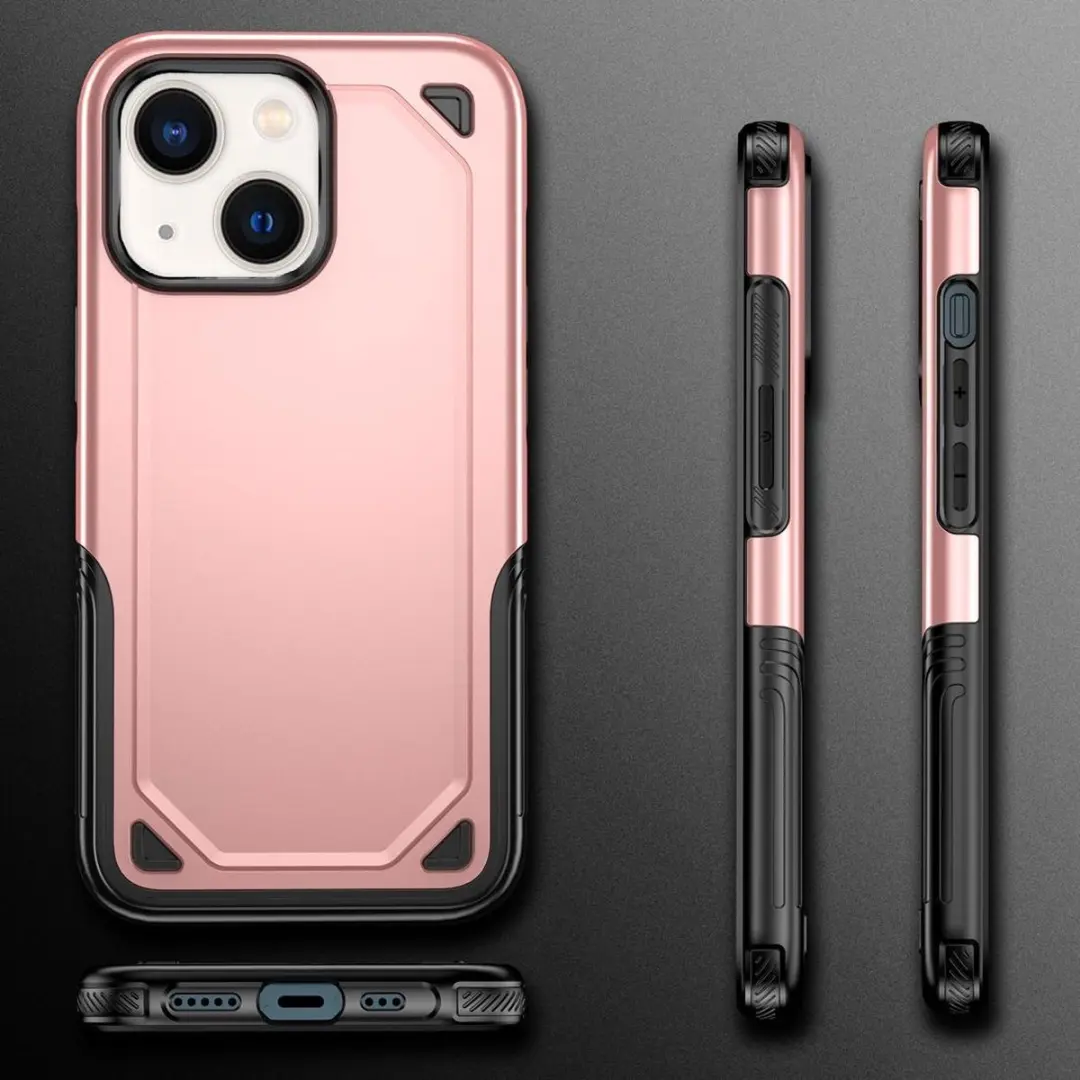 Fonu Hybrid Armor Backcase iPhone 13 - Roségoud