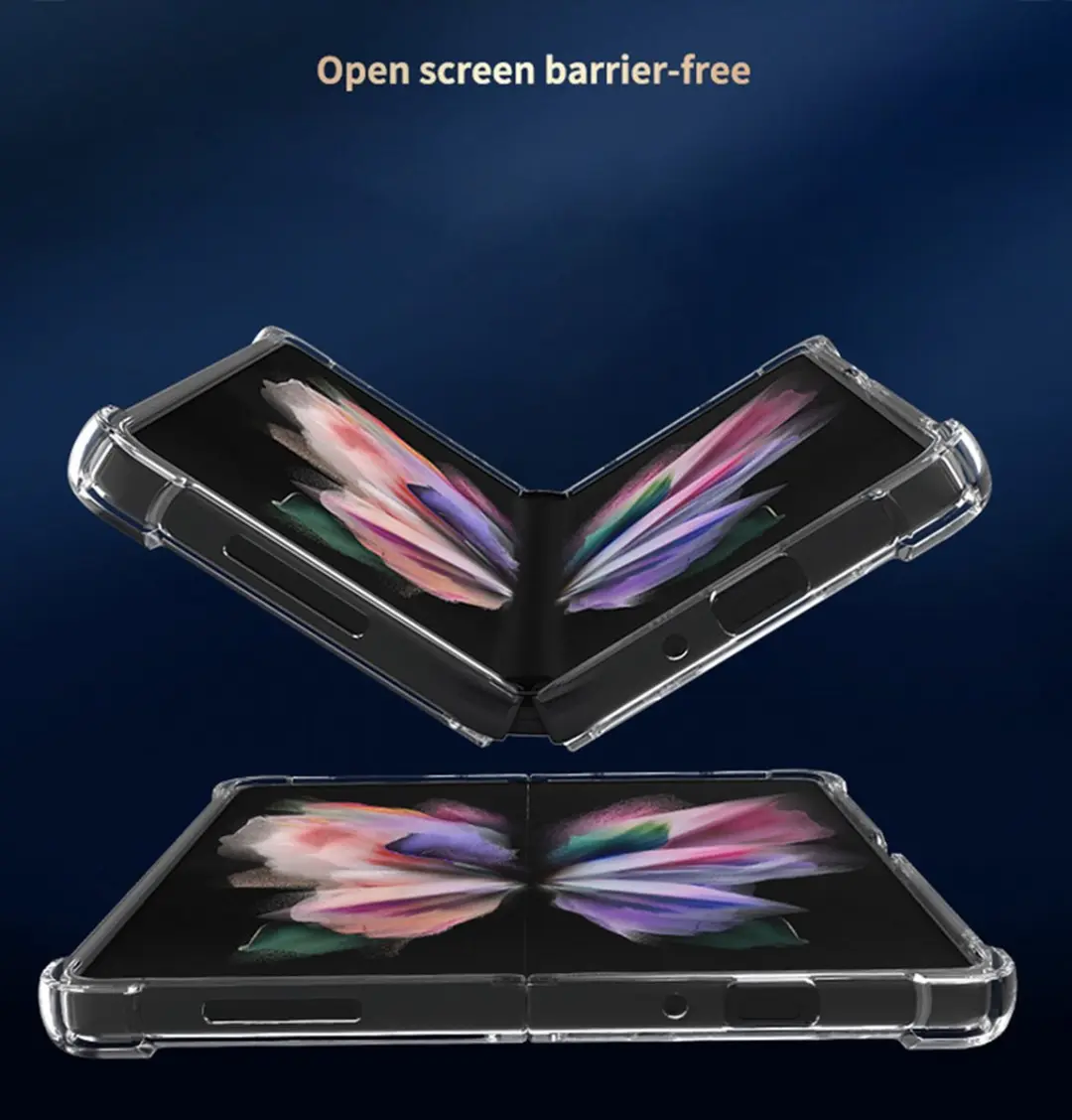 Fonu Stevig Transparant Hoesje Samsung Galaxy Z Fold 4 - 11101