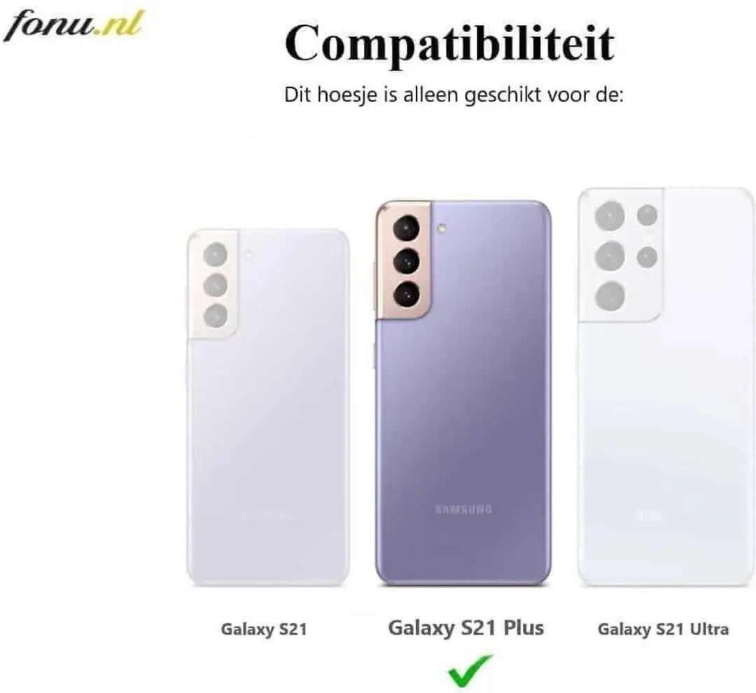 Fonu Siliconen Backcase Hoesje Samsung Galaxy S21 Plus