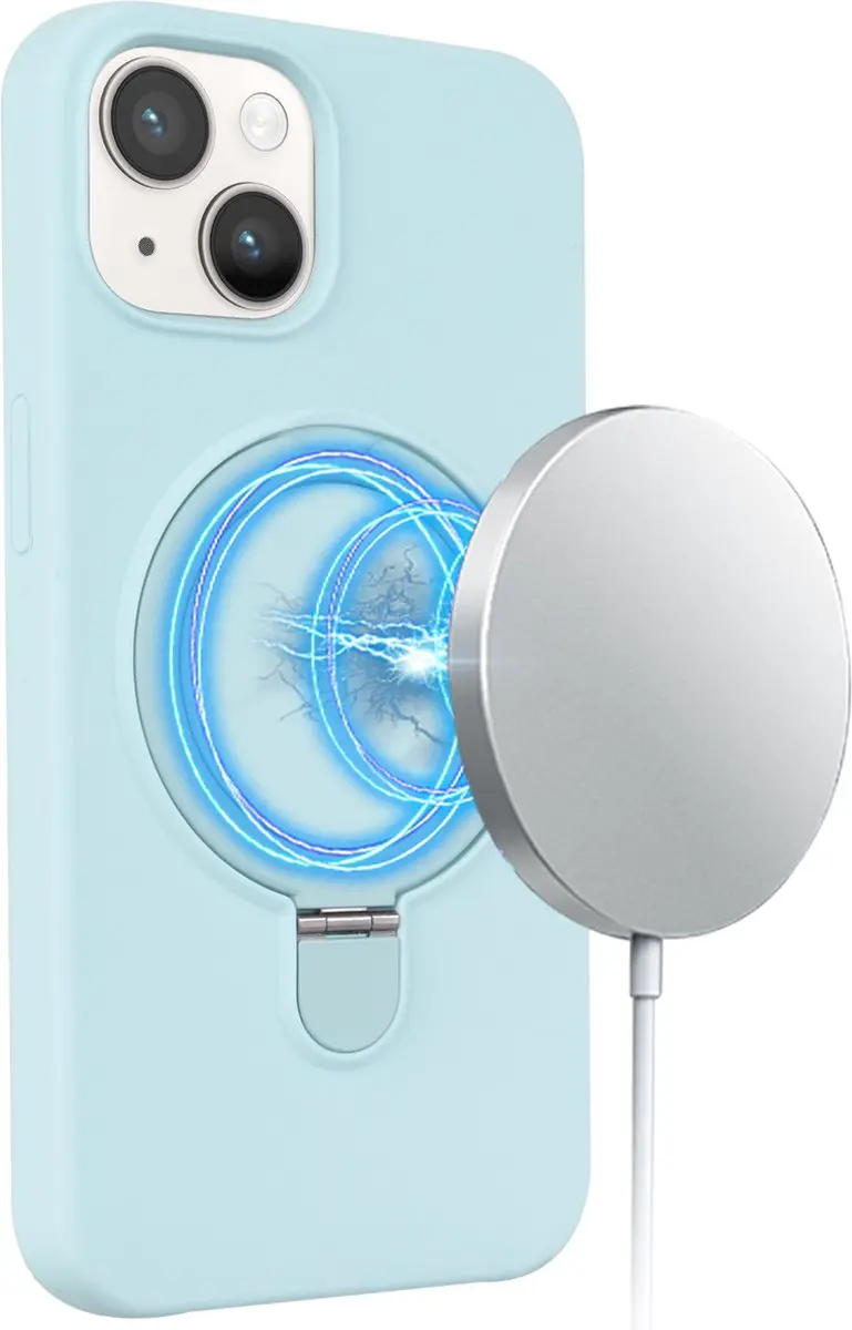 Fonu.nl iPhone 13 Hoesje Magnetisch Blauw - 11398