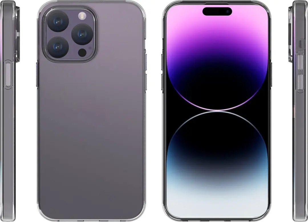 Fonu Hoesje iPhone 15 Pro Max 11049 - Transparant