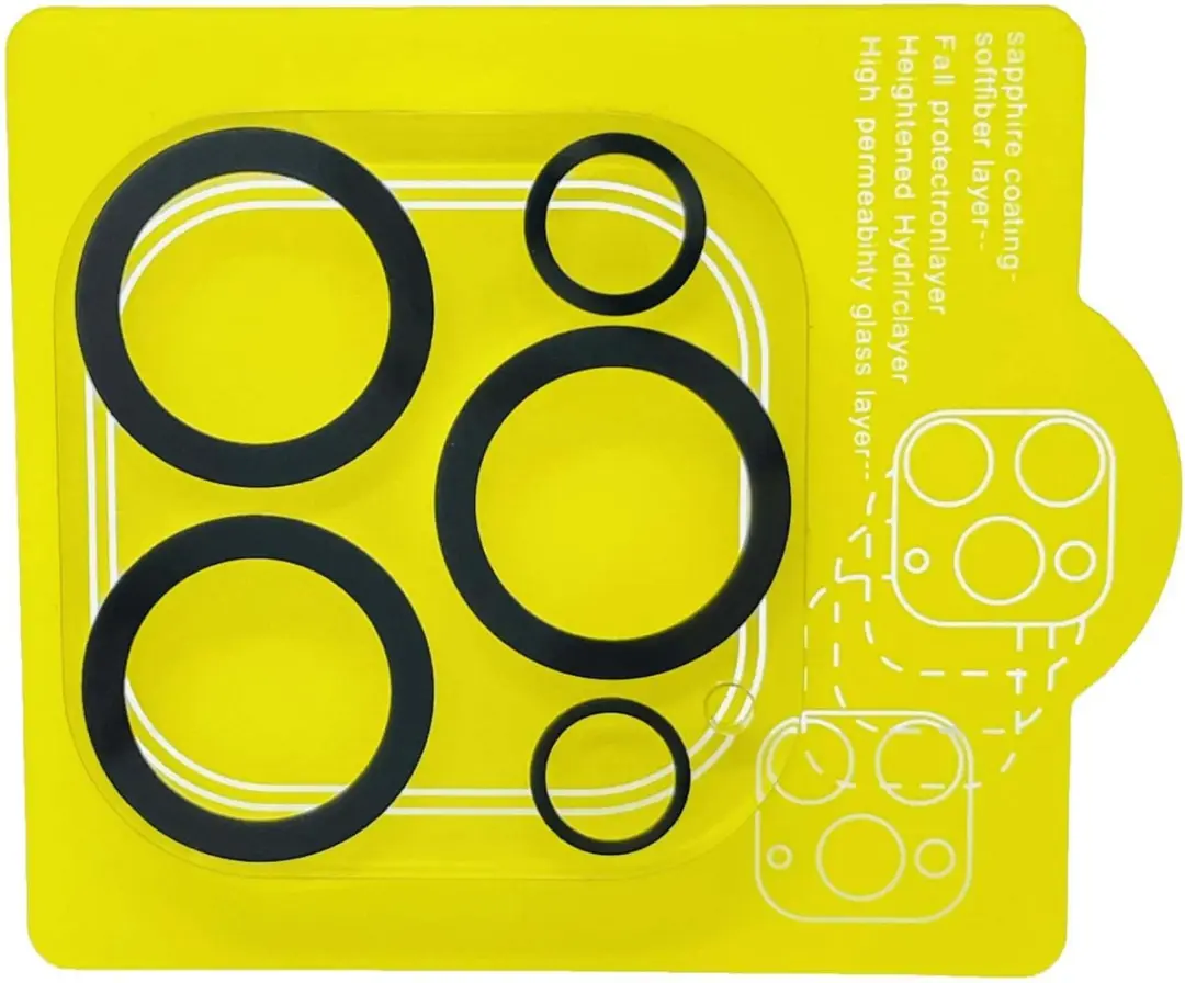 Fonu Cameralens Protector iPhone 13 Pro - Transparant