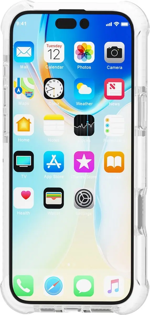 Fonu iPhone 16 Transparant Siliconen Hoesje - Magnetisch - MPN 11766