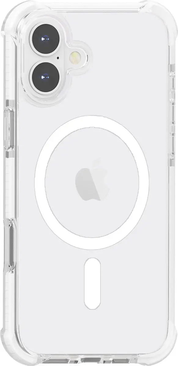 Fonu iPhone 16 Transparant Siliconen Hoesje - Magnetisch - MPN 11766