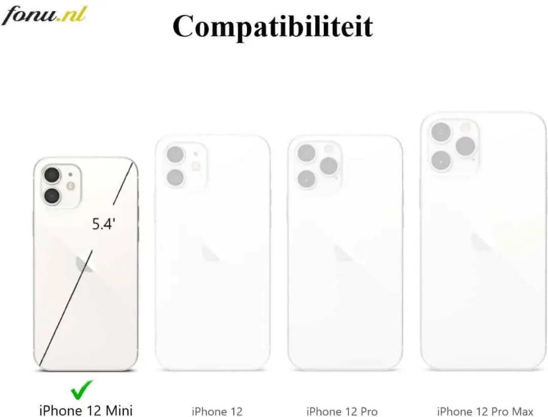 Fonu iPhone 12 Mini Schermbeschermer