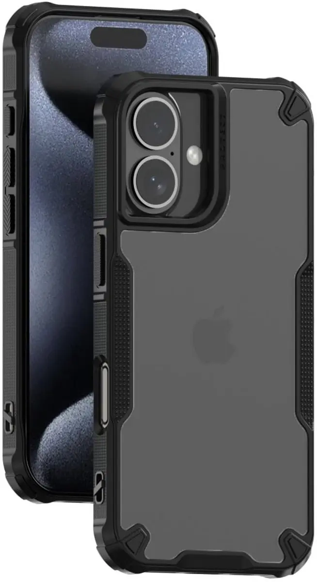 Fonu Hybrid X iPhone 16 Plus Hoesje