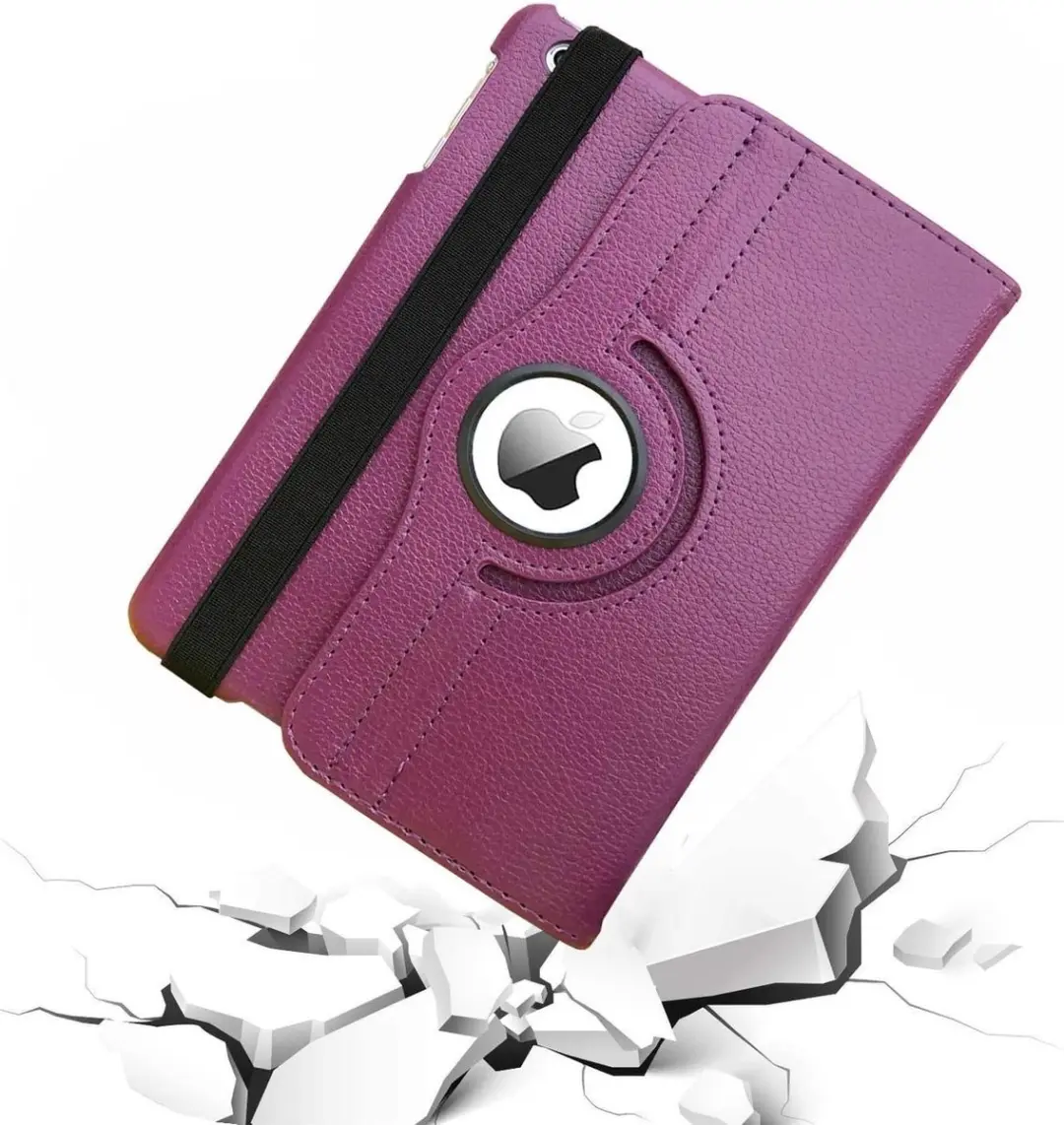 Fonu.nl iPad 10.2 Hoesje - 360° Draaibaar - Paars