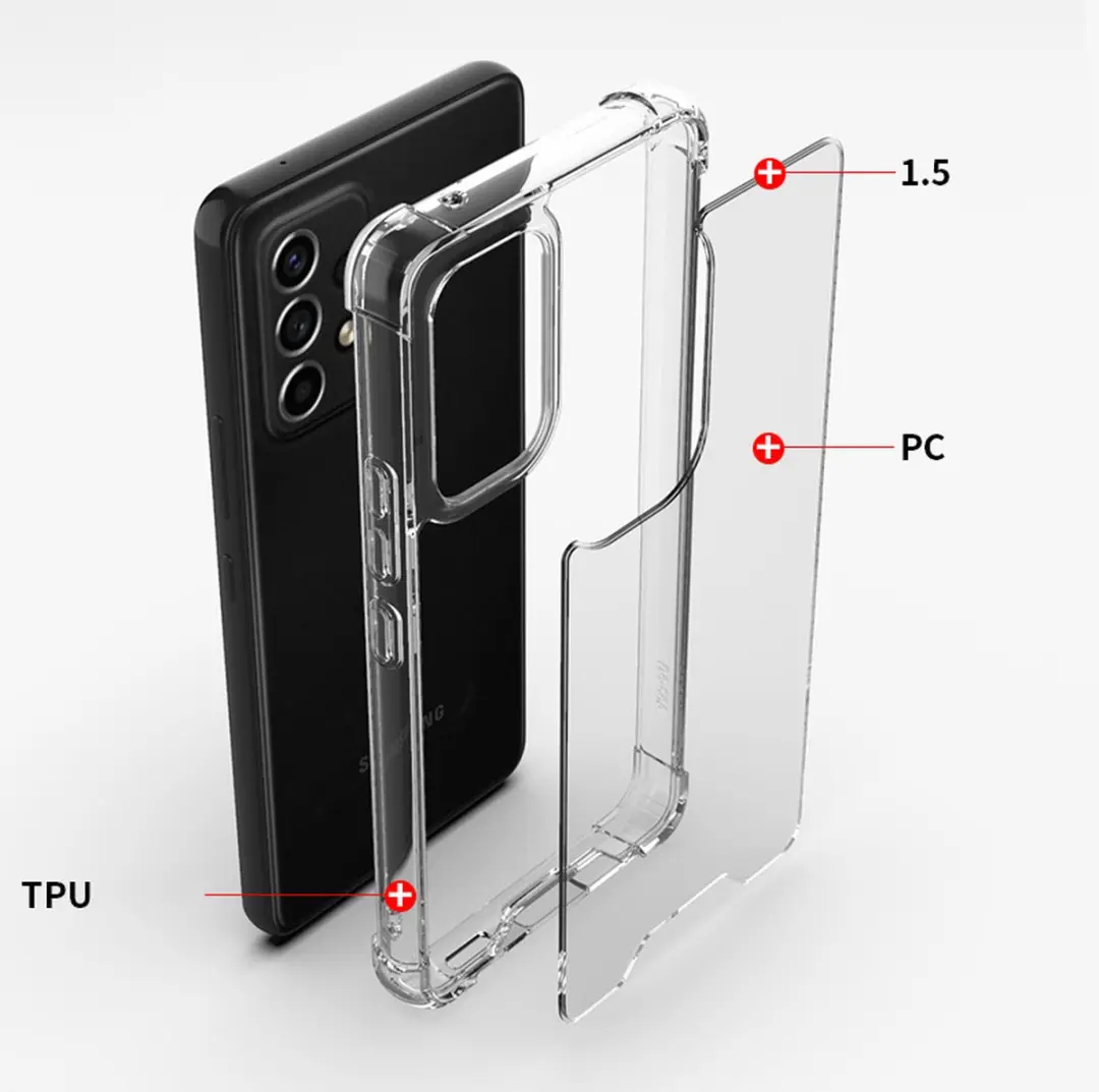 Fonu Stevig Transparant Hoesje Samsung Galaxy A53 - 11084