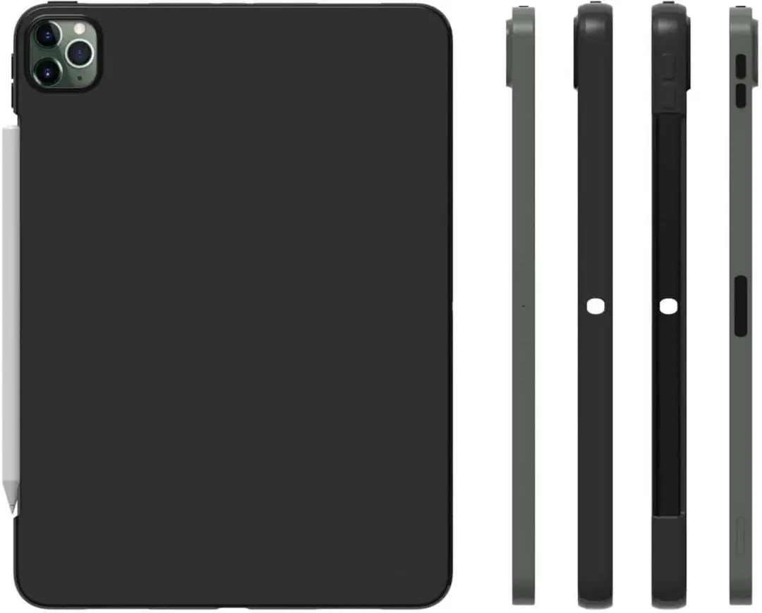 Fonu Siliconen Backcase iPad Pro 11 inch - Matt Zwart