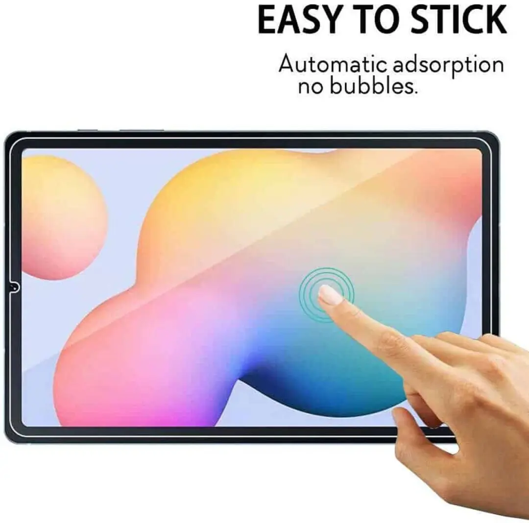 Fonu Glazen Screenprotector Samsung Tab S6 Lite - Tempered Glass - Transparant