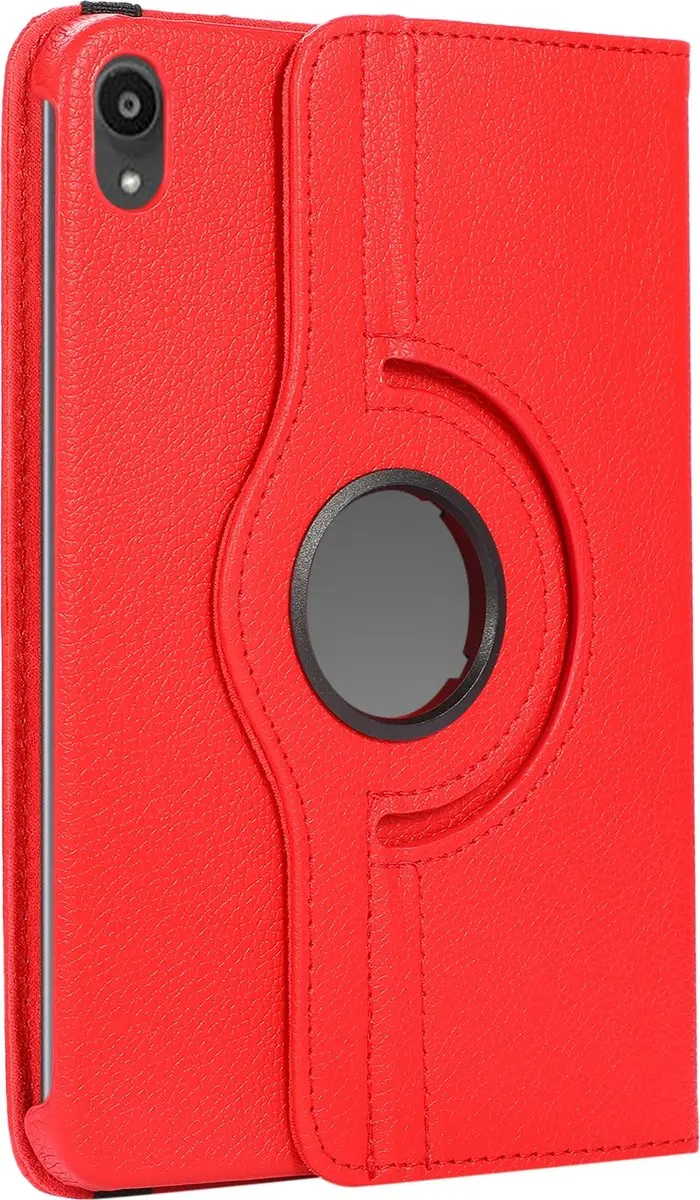 Fonu.nl iPad Mini 6/7 Hoesje 8.3 Inch - Rood - 360° Draaibaar