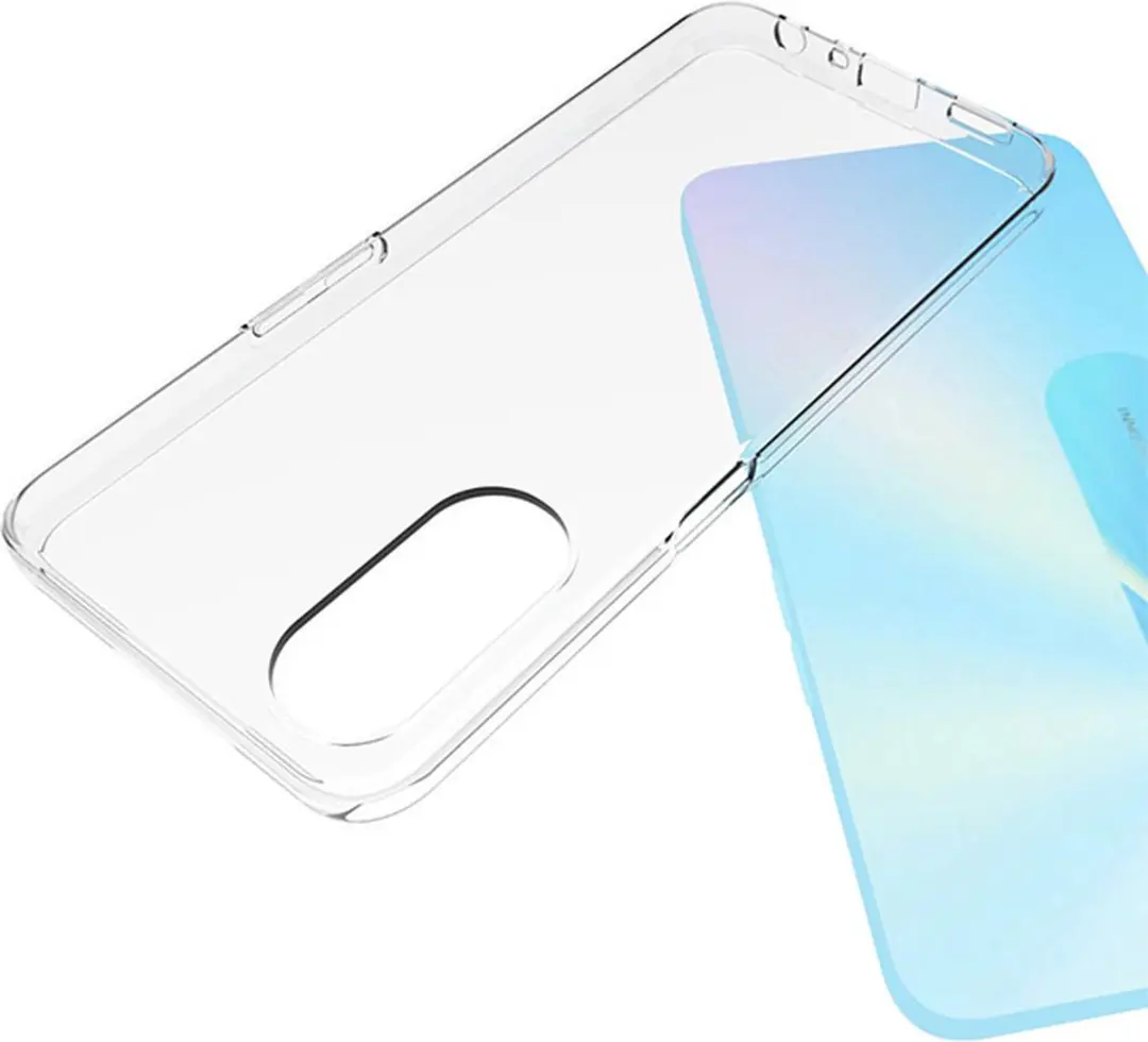Fonu Siliconen Oppo A78 5G Hoesje - Transparant