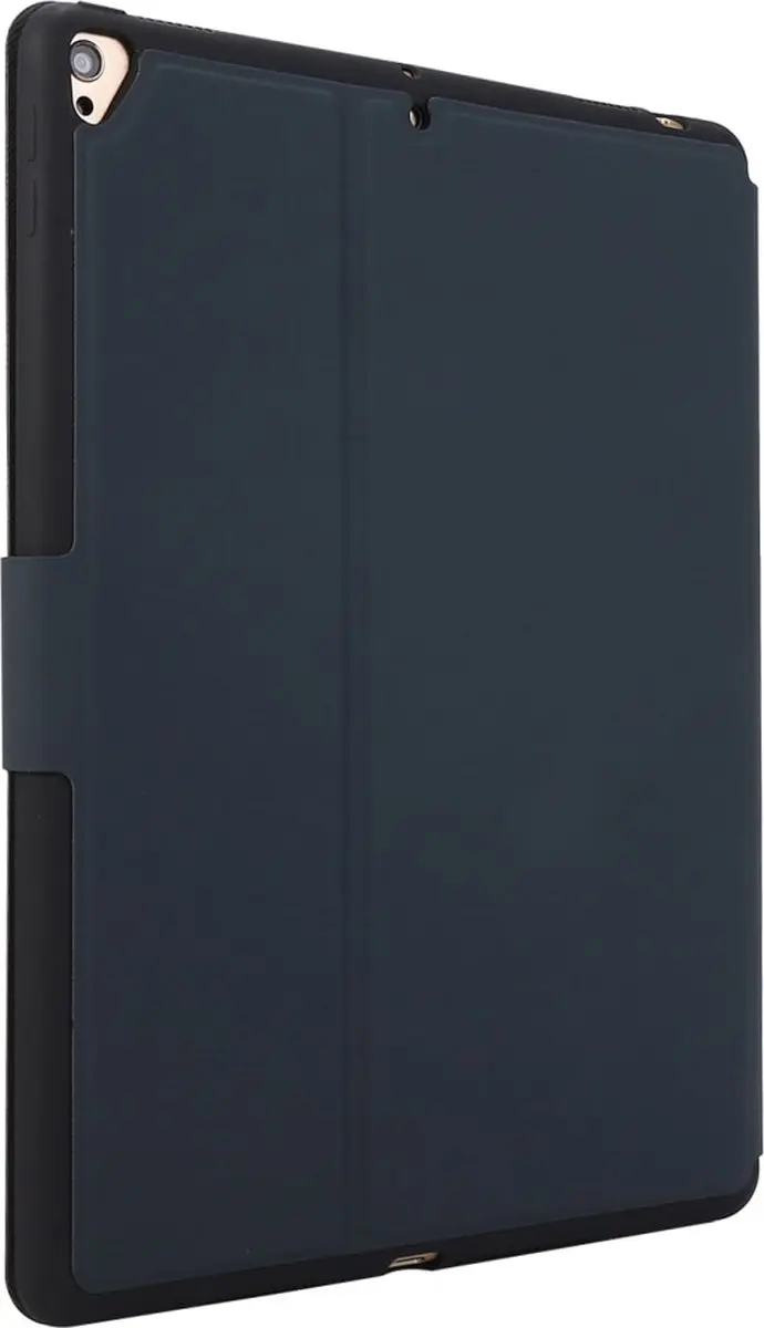 Fonu SmartCover Hoes iPad Air 2 2014 - 9.7" - Pencilhouder - Donkergrijs