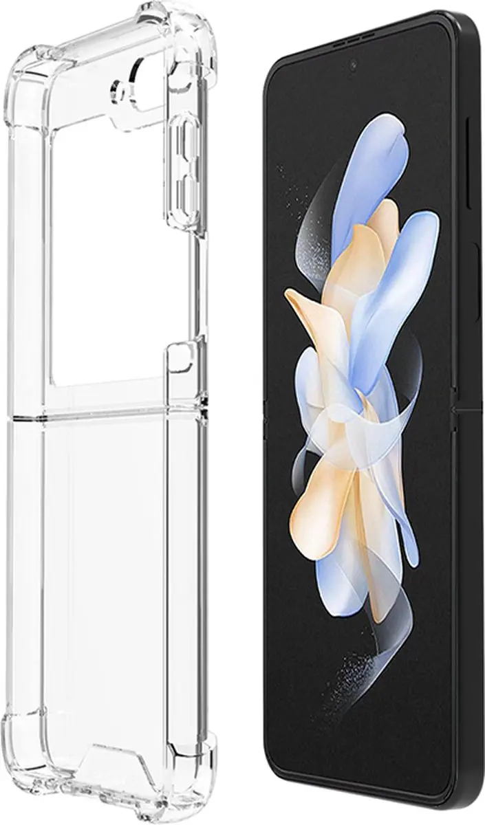 Fonu Stevig Transparant Hoesje Samsung Galaxy Z Flip 5 - 11100