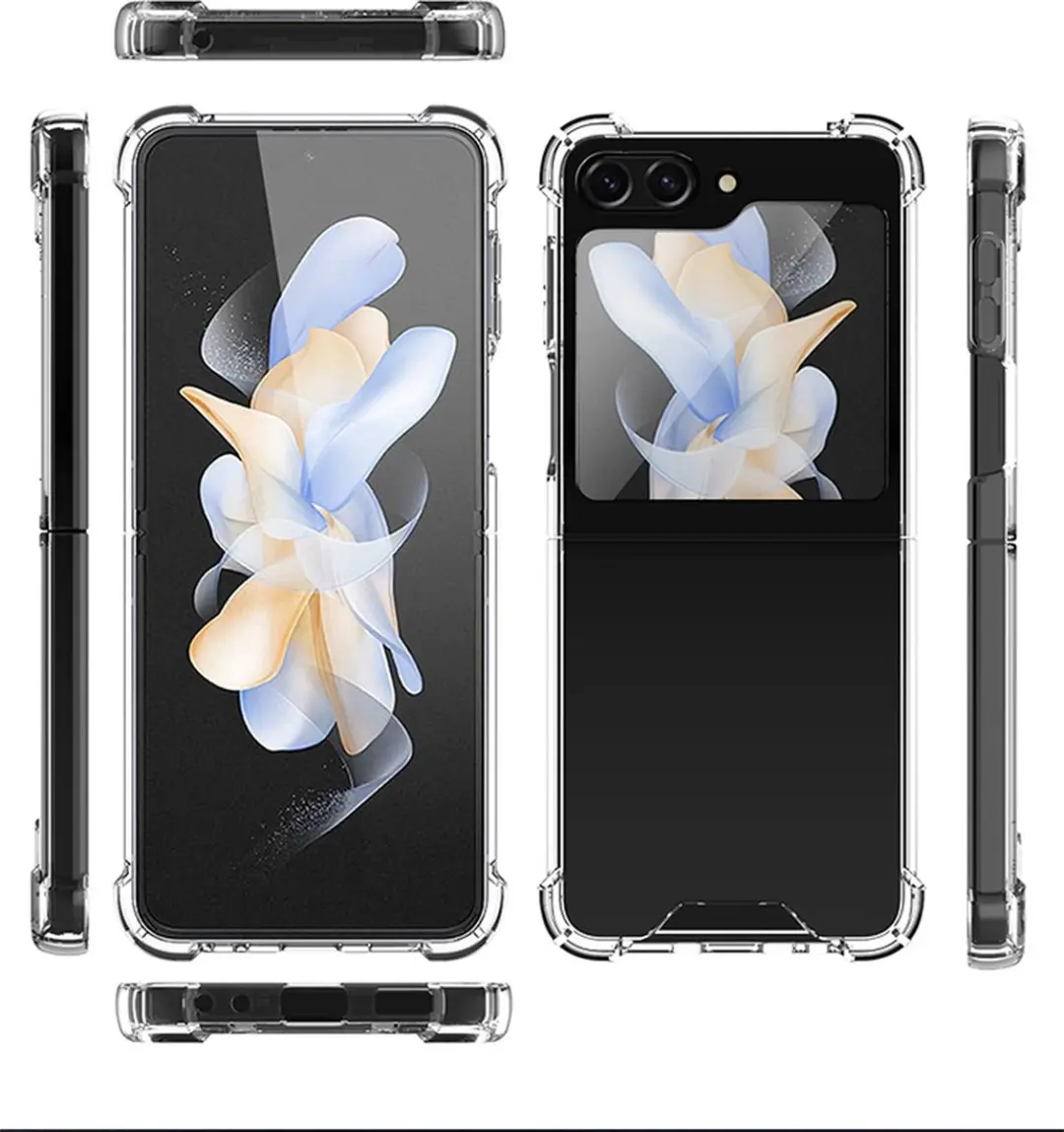 Fonu Stevig Transparant Hoesje Samsung Galaxy Z Flip 5 - 11100