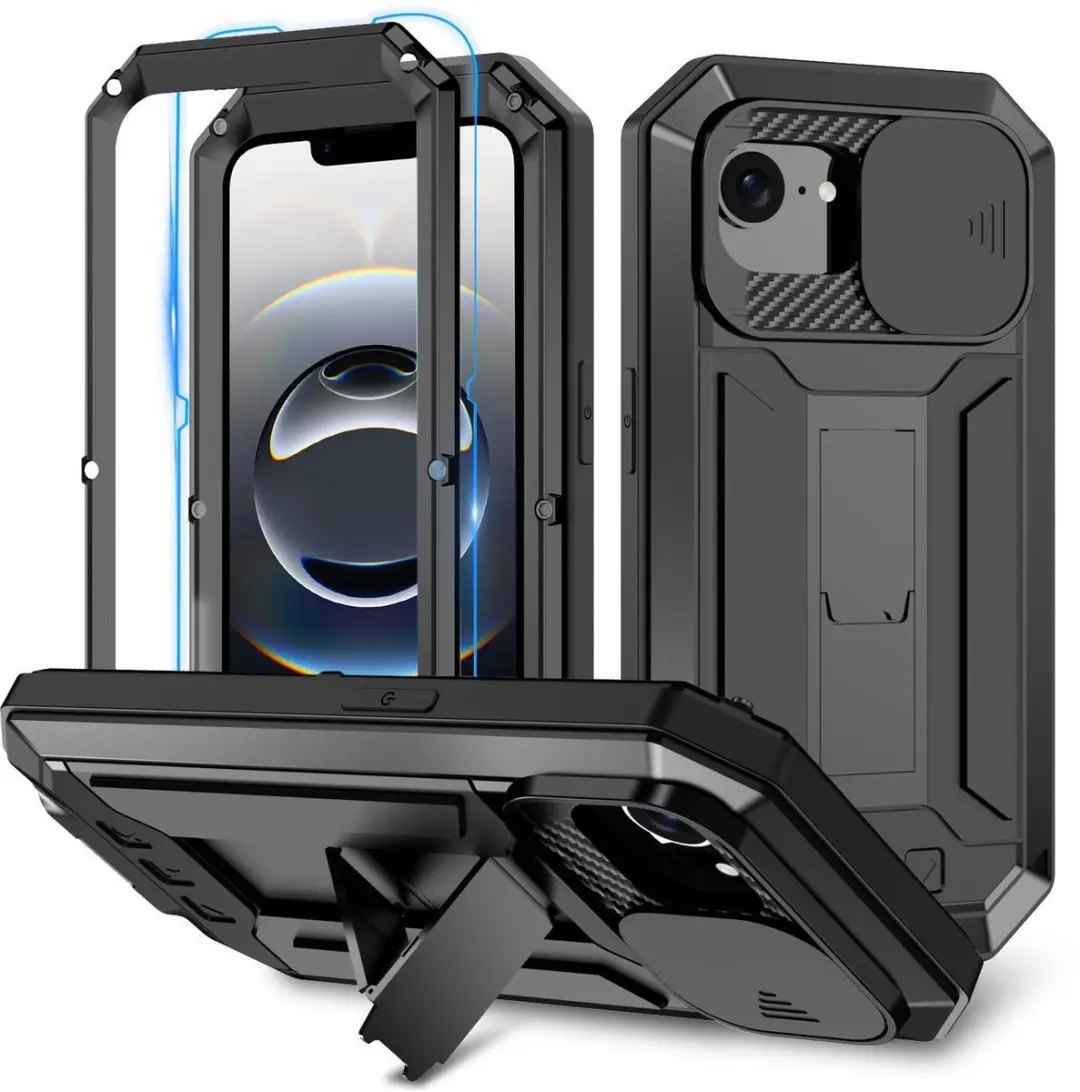 Fonu iPhone 17e/16e Stofdicht Metal Hoes