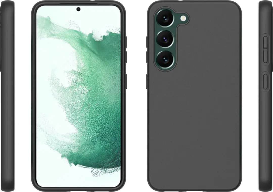 Fonu Samsung Galaxy S23 Hoesje - Zwart