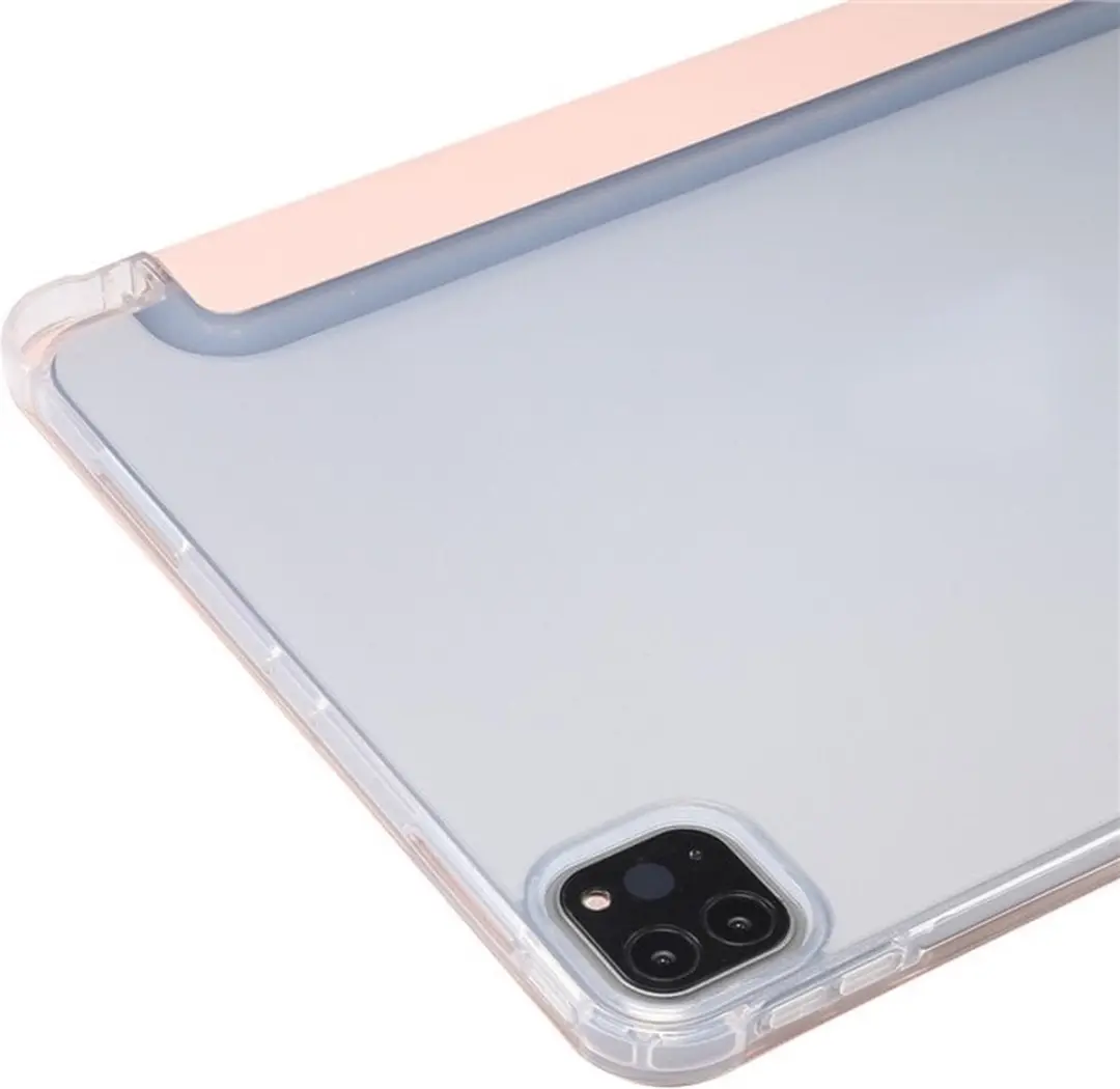 Fonu Shockproof Bookcase Hoes iPad Pro 11 - Roze - afbeelding 6 van 6